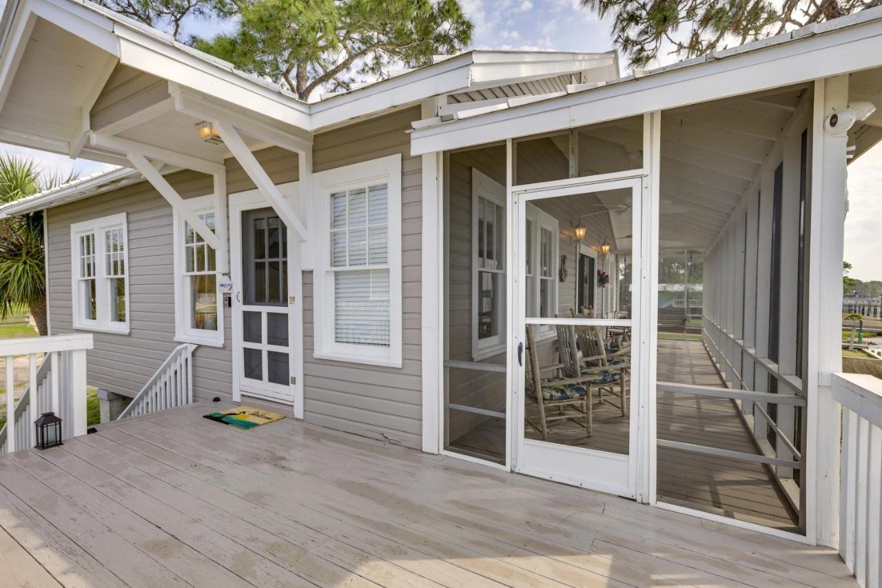 Waterfront Ochlockonee Bay Cottage With Views! Panacea Εξωτερικό φωτογραφία