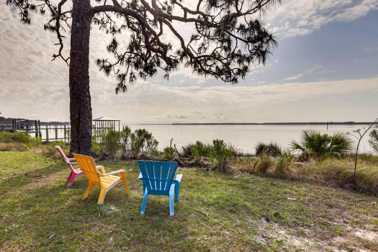 Waterfront Ochlockonee Bay Cottage With Views! Panacea Εξωτερικό φωτογραφία