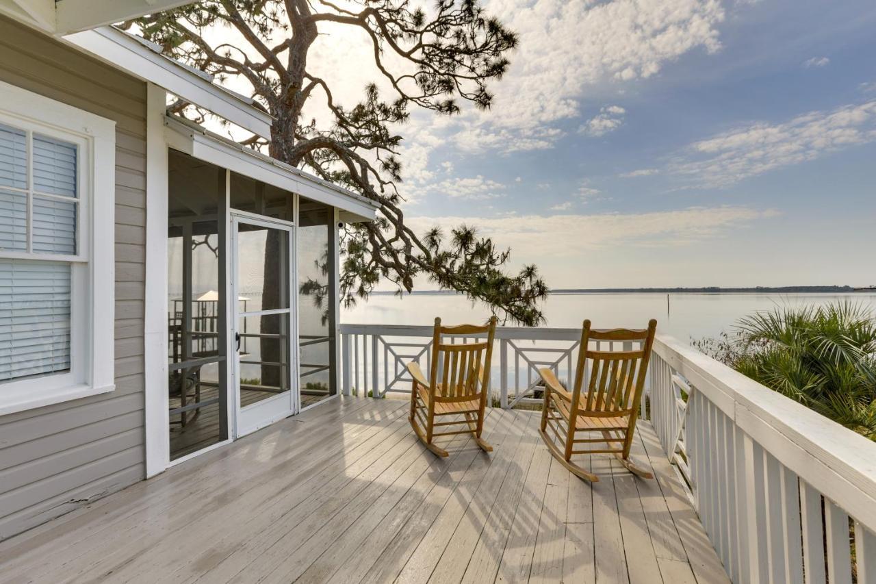 Waterfront Ochlockonee Bay Cottage With Views! Panacea Εξωτερικό φωτογραφία